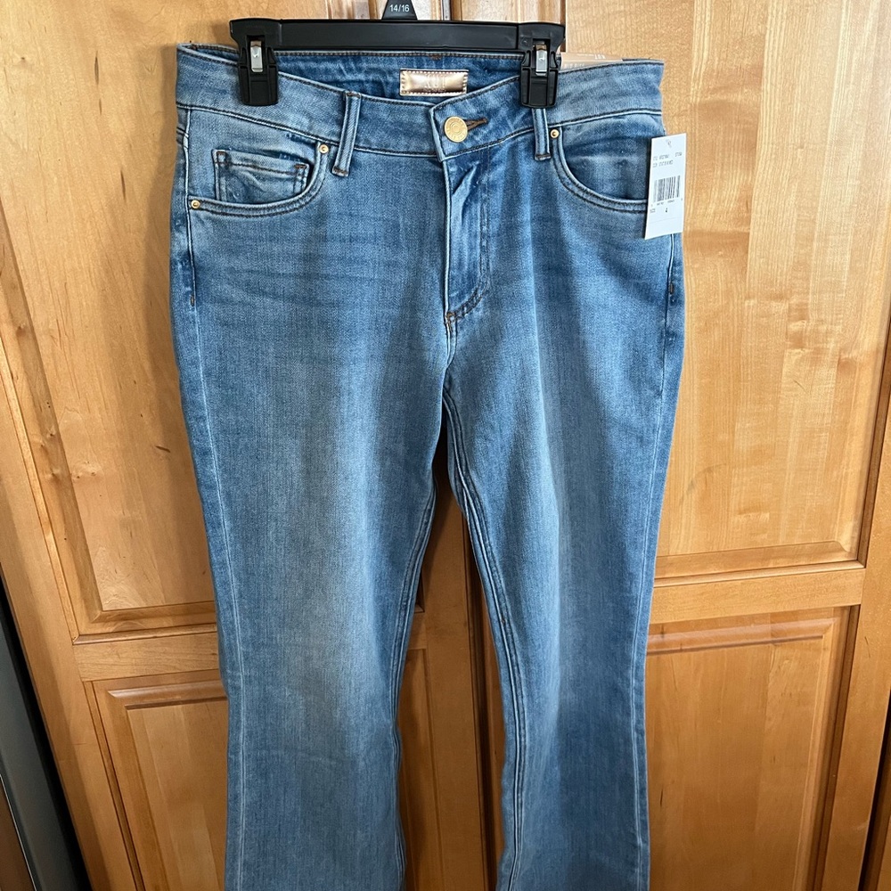 Kut from the Kloth Light Blue Cropped Bootcut Jeans